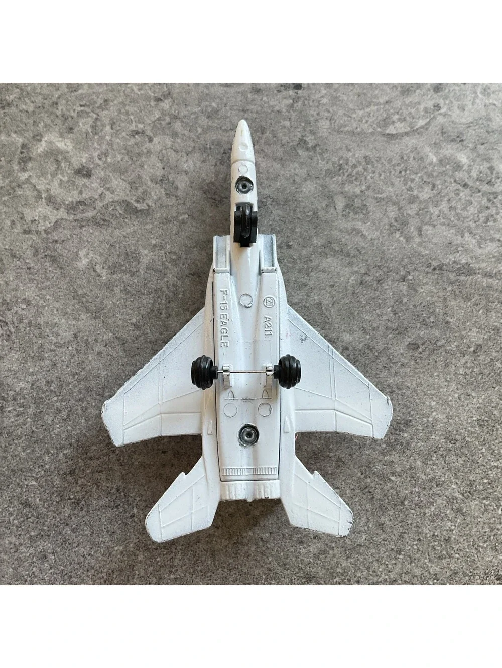 American Revolution Bicentennial F-15 Eagle Patriotic Fighter Jet Metal Diecast